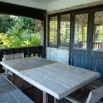 Riverside HouseBoathouse Balcony