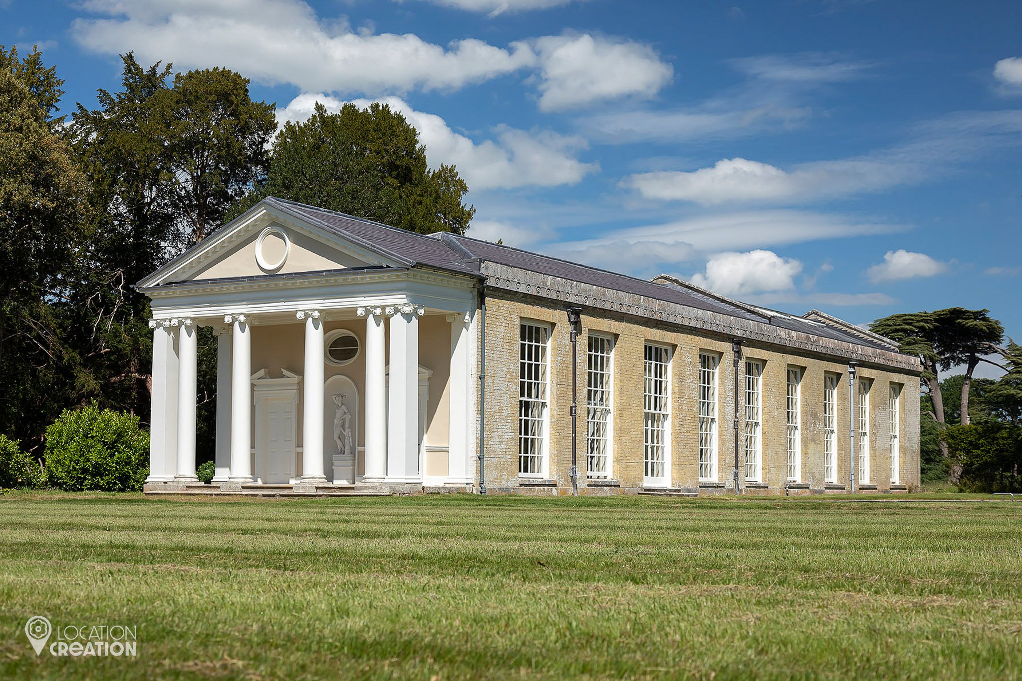 Location Creation Broadlands Estate Orangery