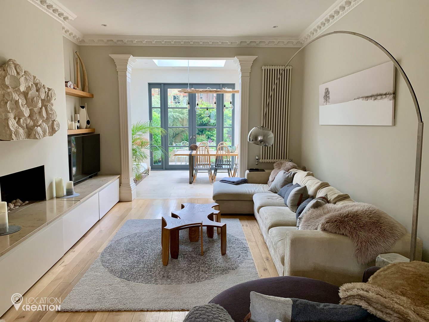 Location Creation Kirkstall House Sitting Room