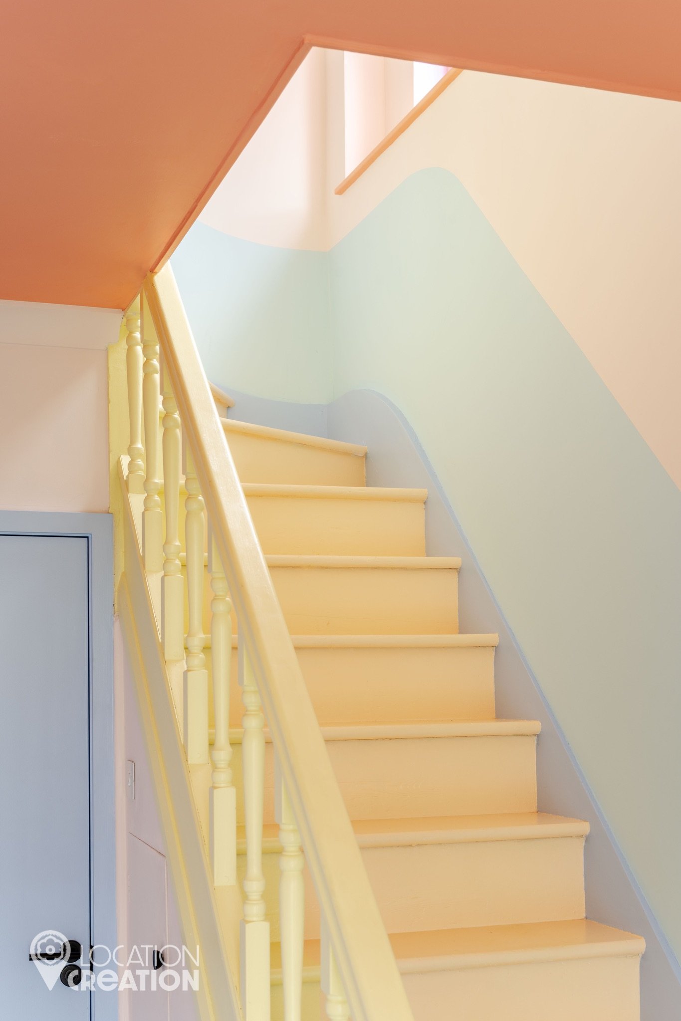 Location CreationPurple HouseStairs