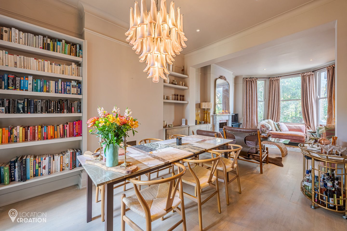 Location Creation Lyndhurst Grove Dining And Sitting Room