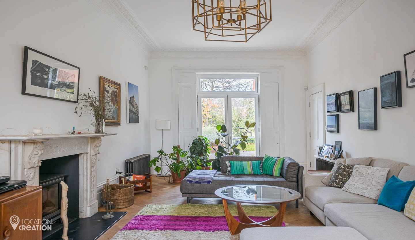 Location Creation The Shrubbery Sitting Room