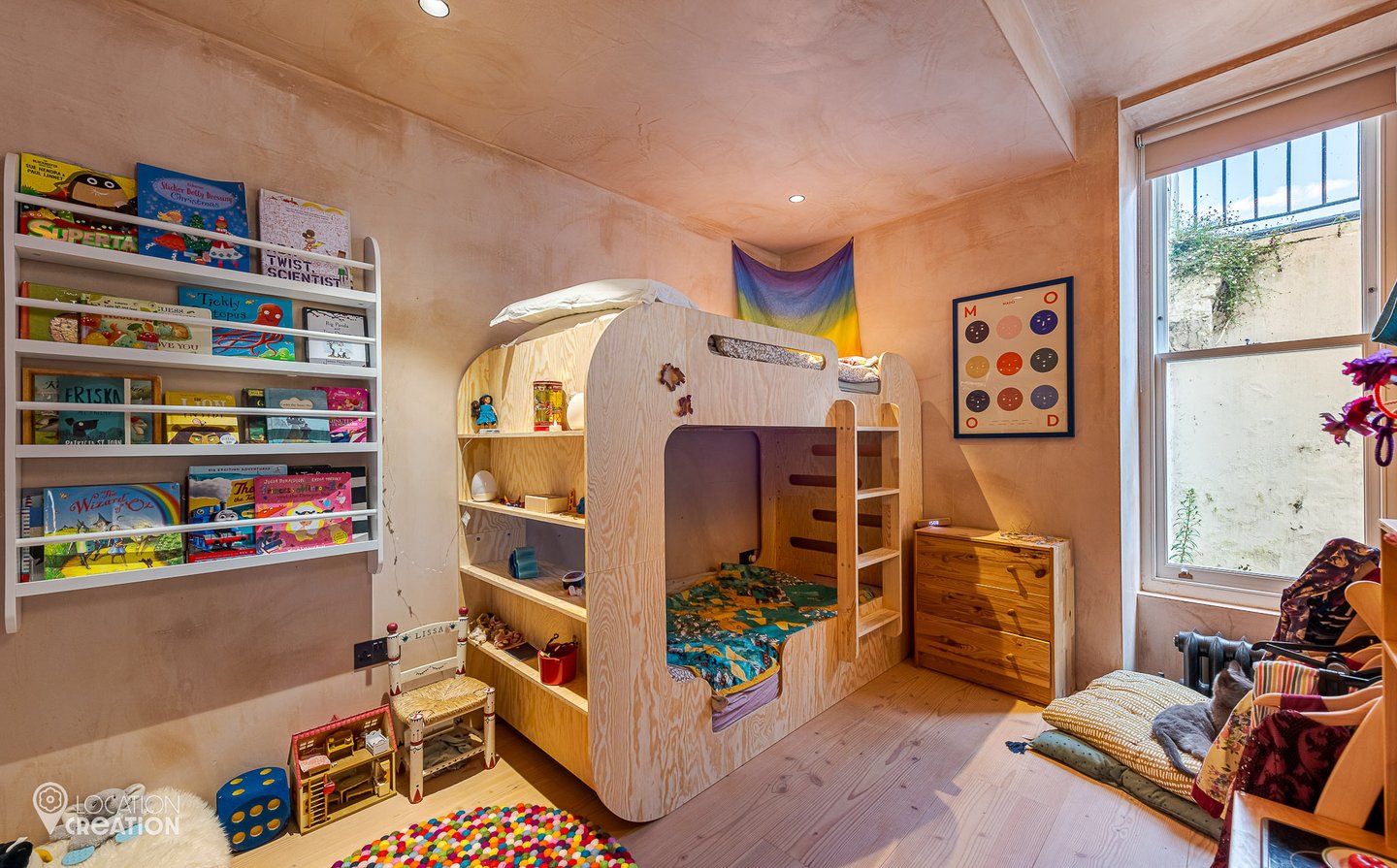 Location Creation Hackney House Bedroom