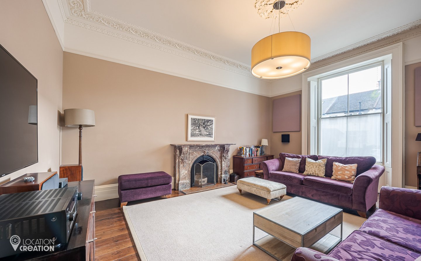 Location Creation West House Sitting Room