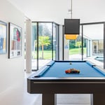 Location Creation Kingston Glass Pool Table