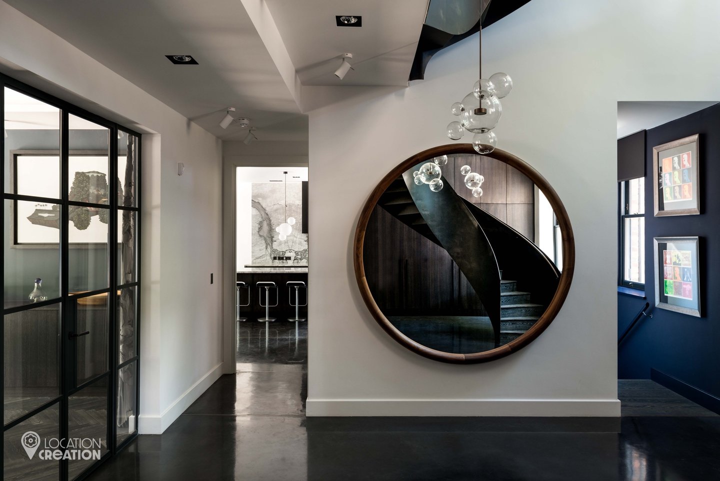 Location CreationBelsize House NWReception Mirror