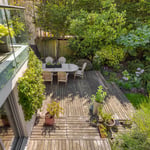 Location Creation Melrose House Garden Overview