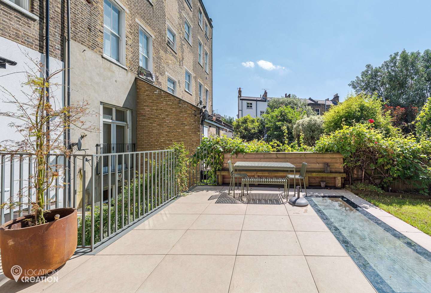 Location Creation Hackney House Garden