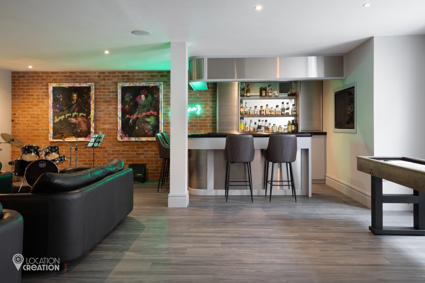 Location CreationRegency HouseGames Room