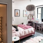 Location CreationBelsize House NWPink Bedroom