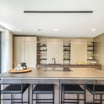 Location Creation Links Green Kitchen Island