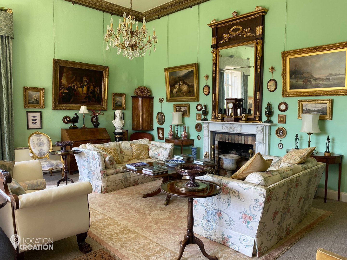 Location CreationGarthewin Hall Drawing Room