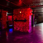 Location Creation Fabric Hallway Lit Up