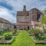 Location Creation Medieval Manor House Garden