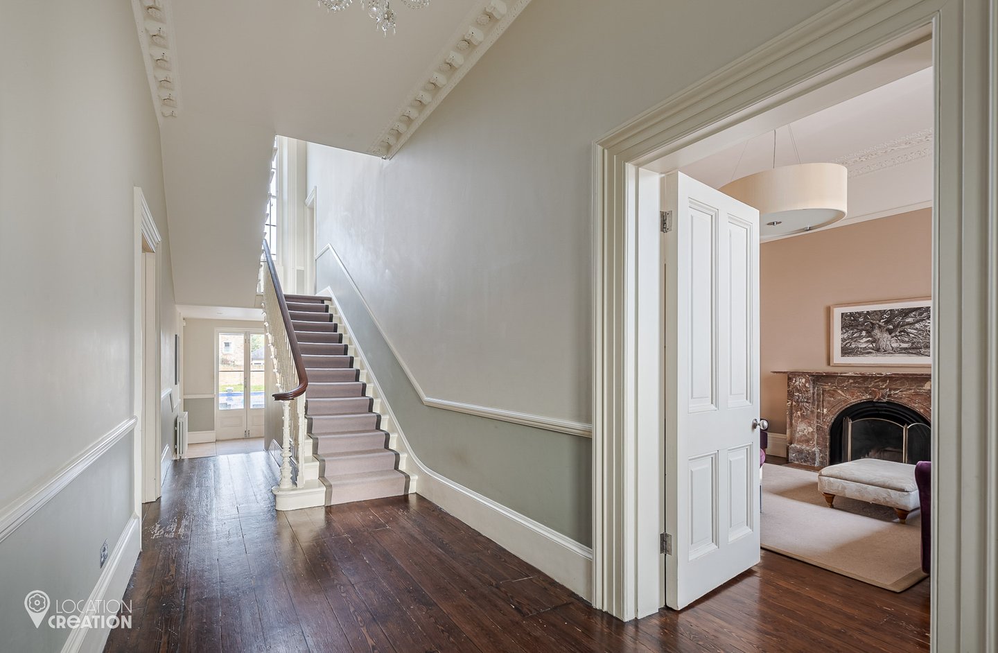 Location Creation West House Entrance Hall