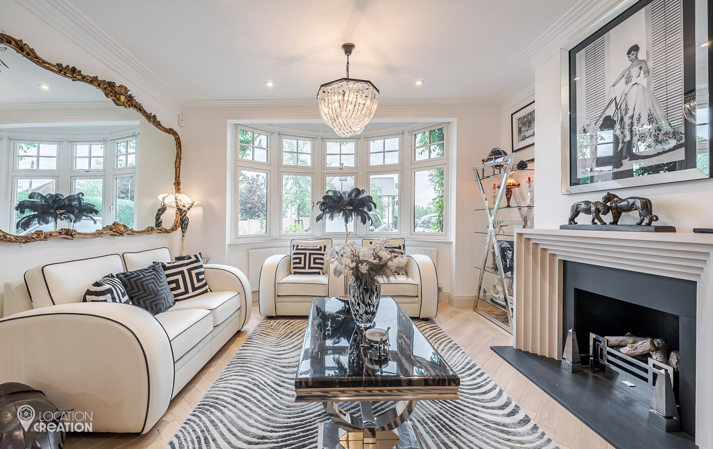 Location Creation Barnet House Sitting Room