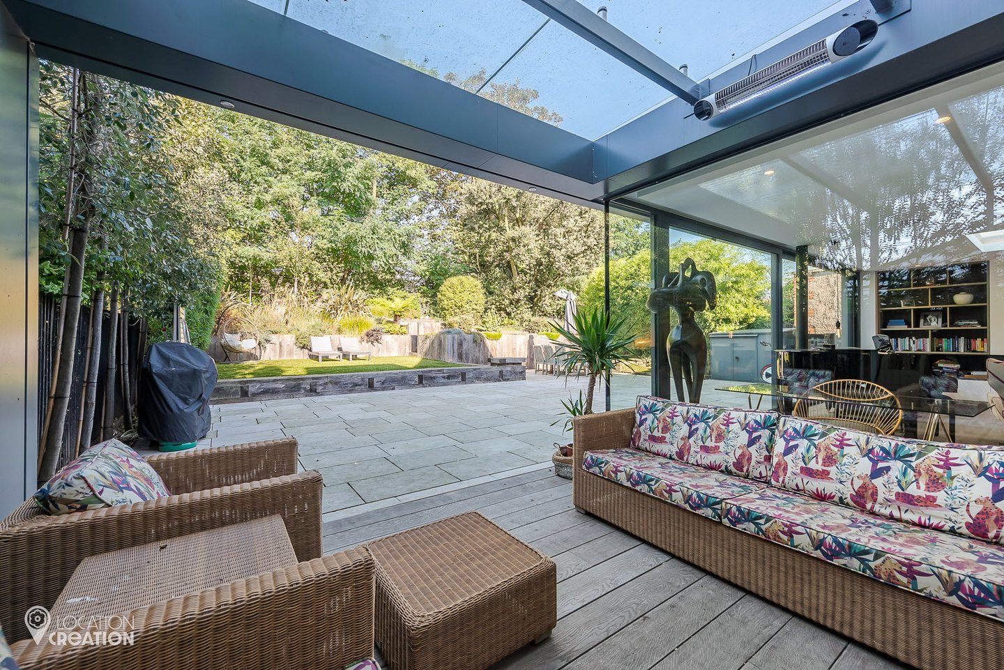 Location Creation Burcote Sitting To Garden