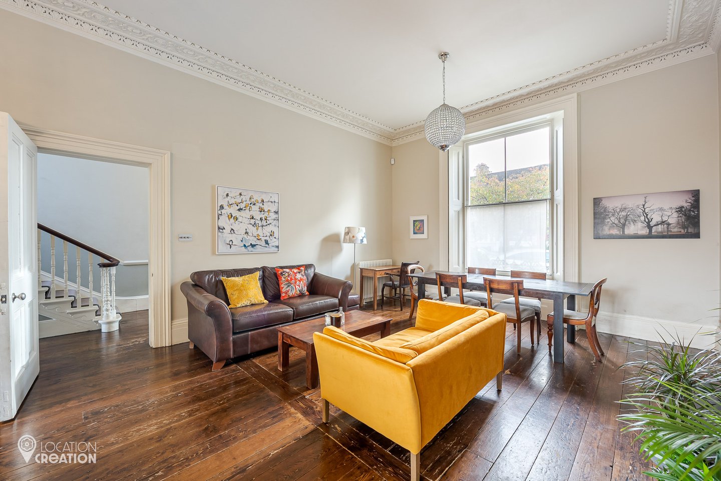 Location Creation West House Sitting Room