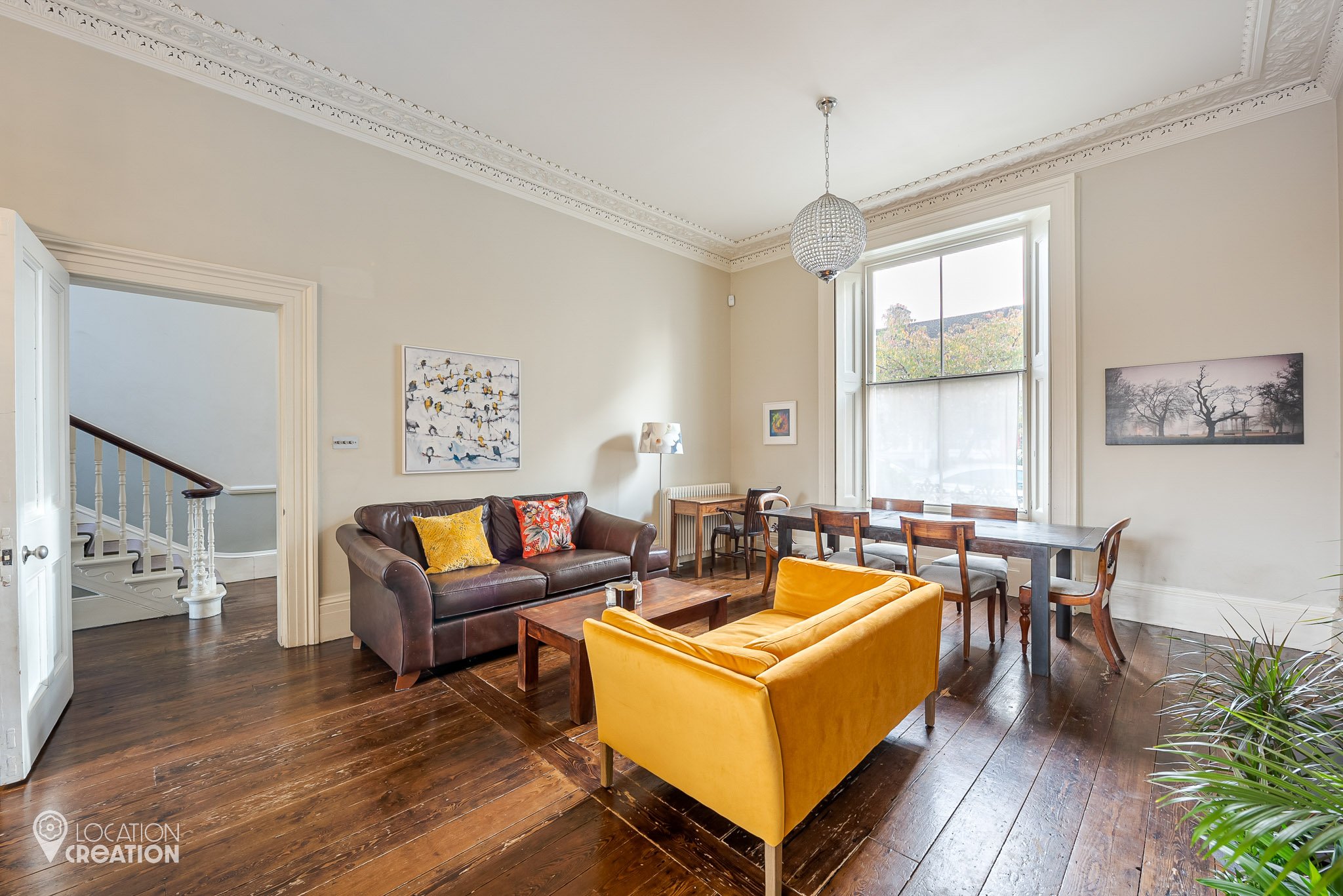 Location Creation West House Sitting Room