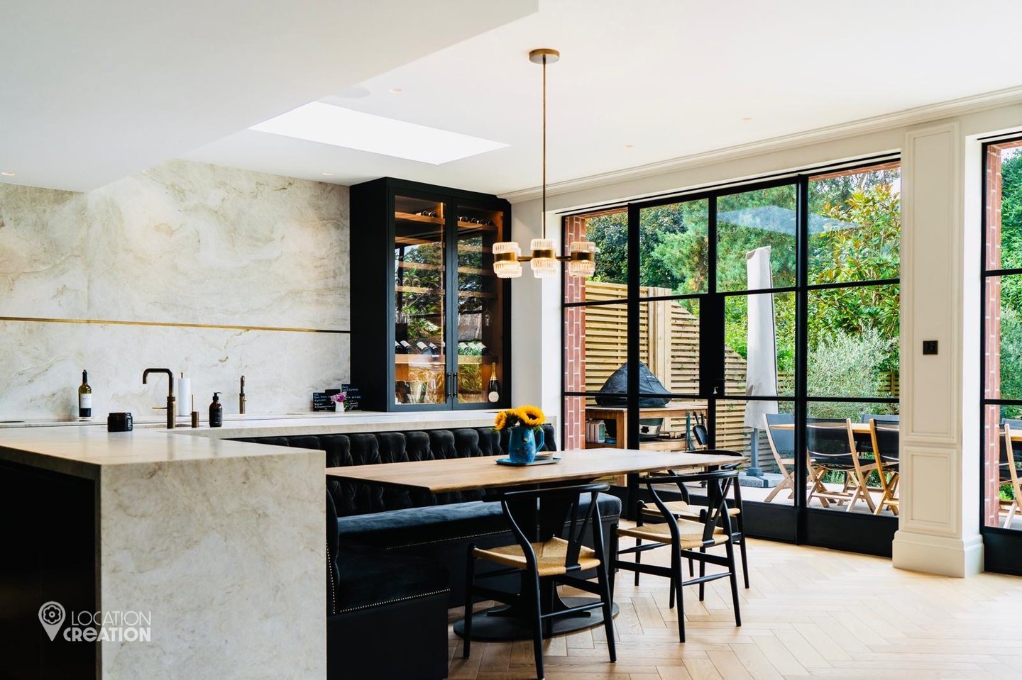 Location Creation Location CreeksideOpen Kitchen