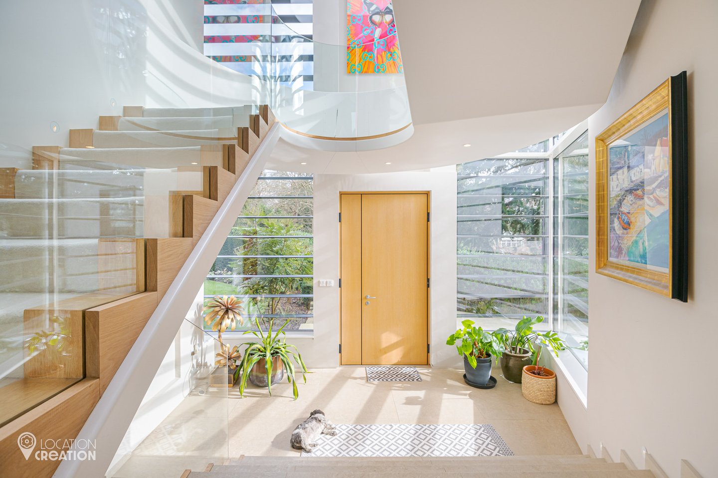 Location Creation Kingston Glass Entrance