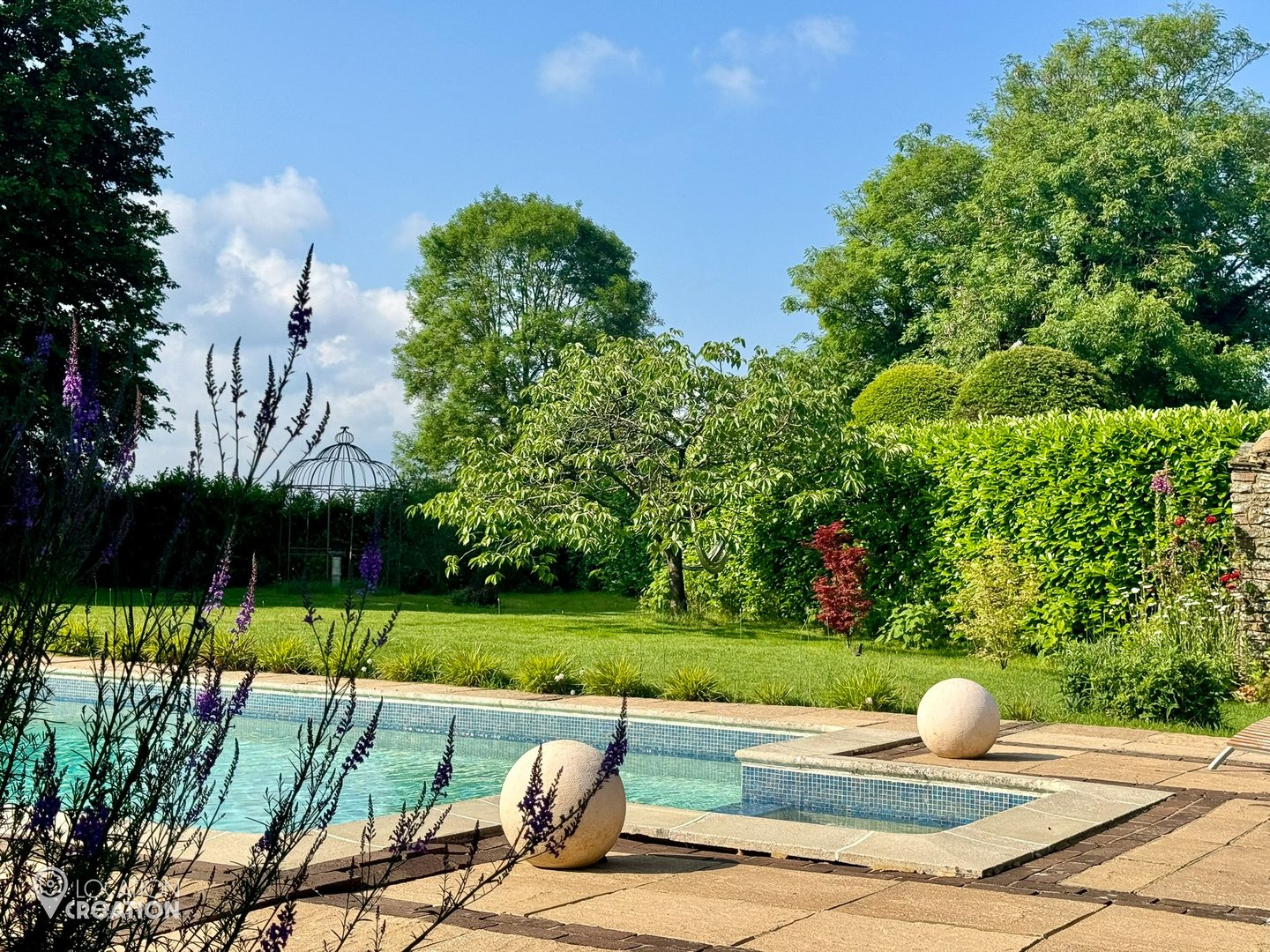 Location Creation The Coach House Walled Garden And Pool