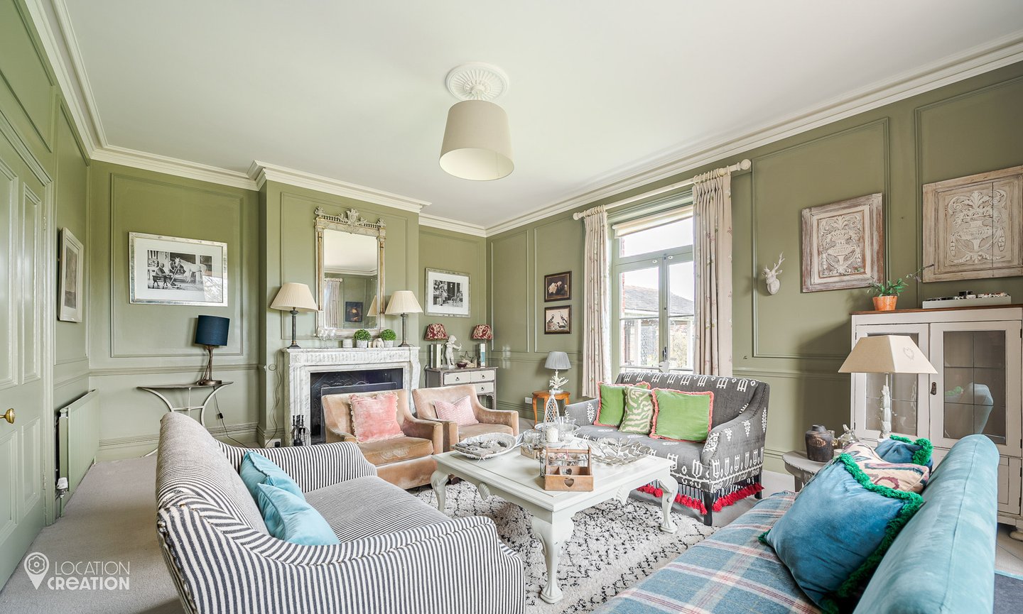 Location Creation Amberwood House Drawing Room