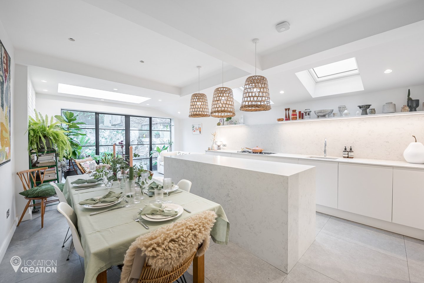 Location Creation Hugon House Open Plan