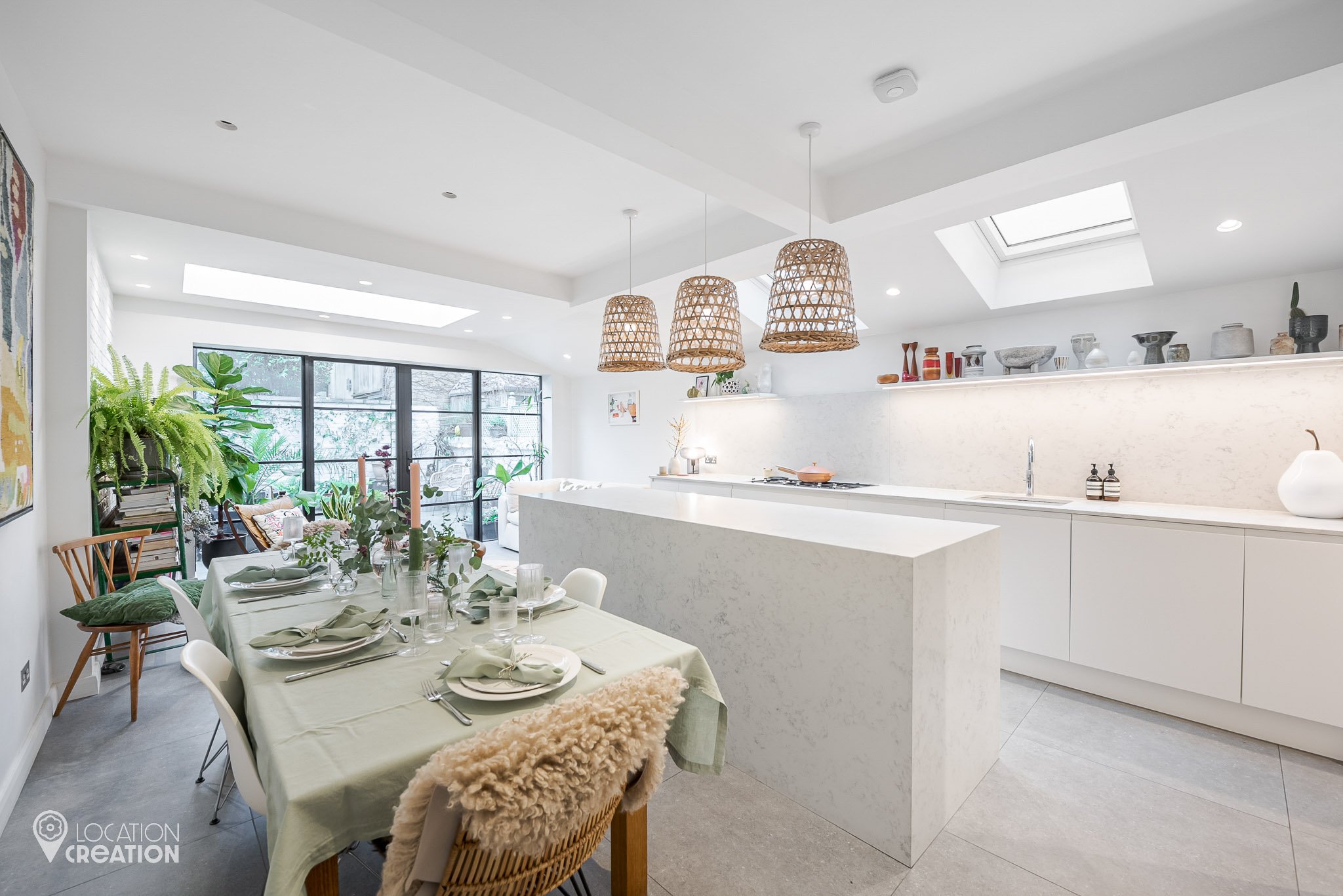 Location Creation Hugon House Open Plan