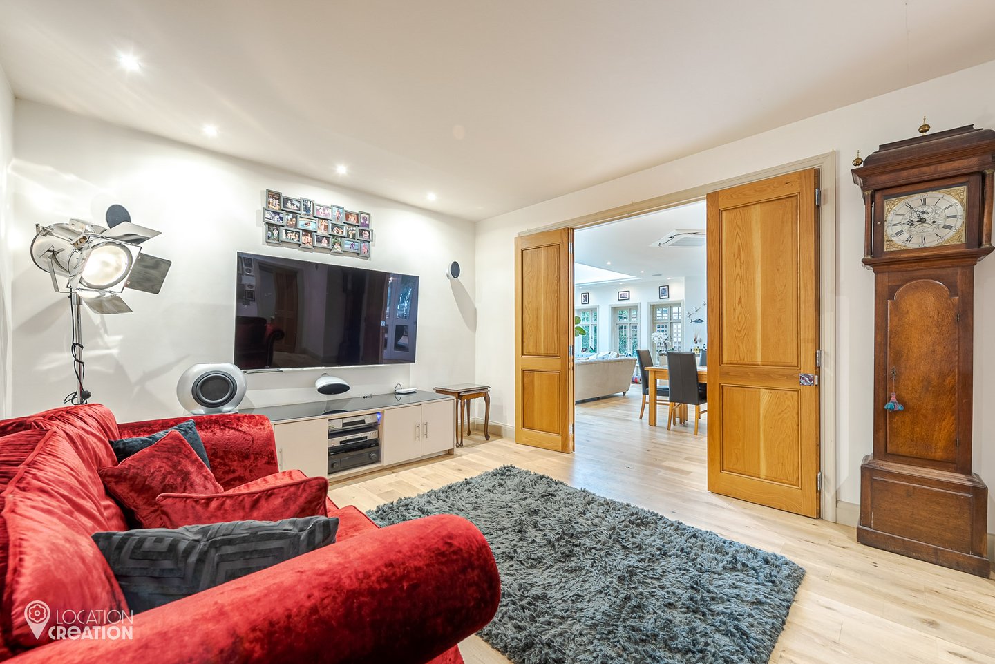 Location Creation Barnet House TV Room