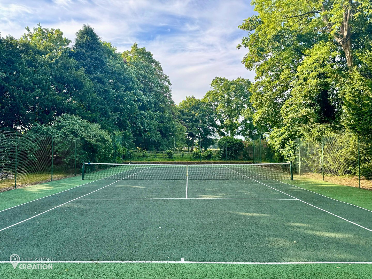 Location Creation The Coach House Tennis Court
