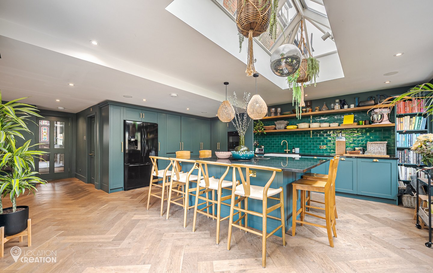 Location Creation Heaver House Open Kitchen
