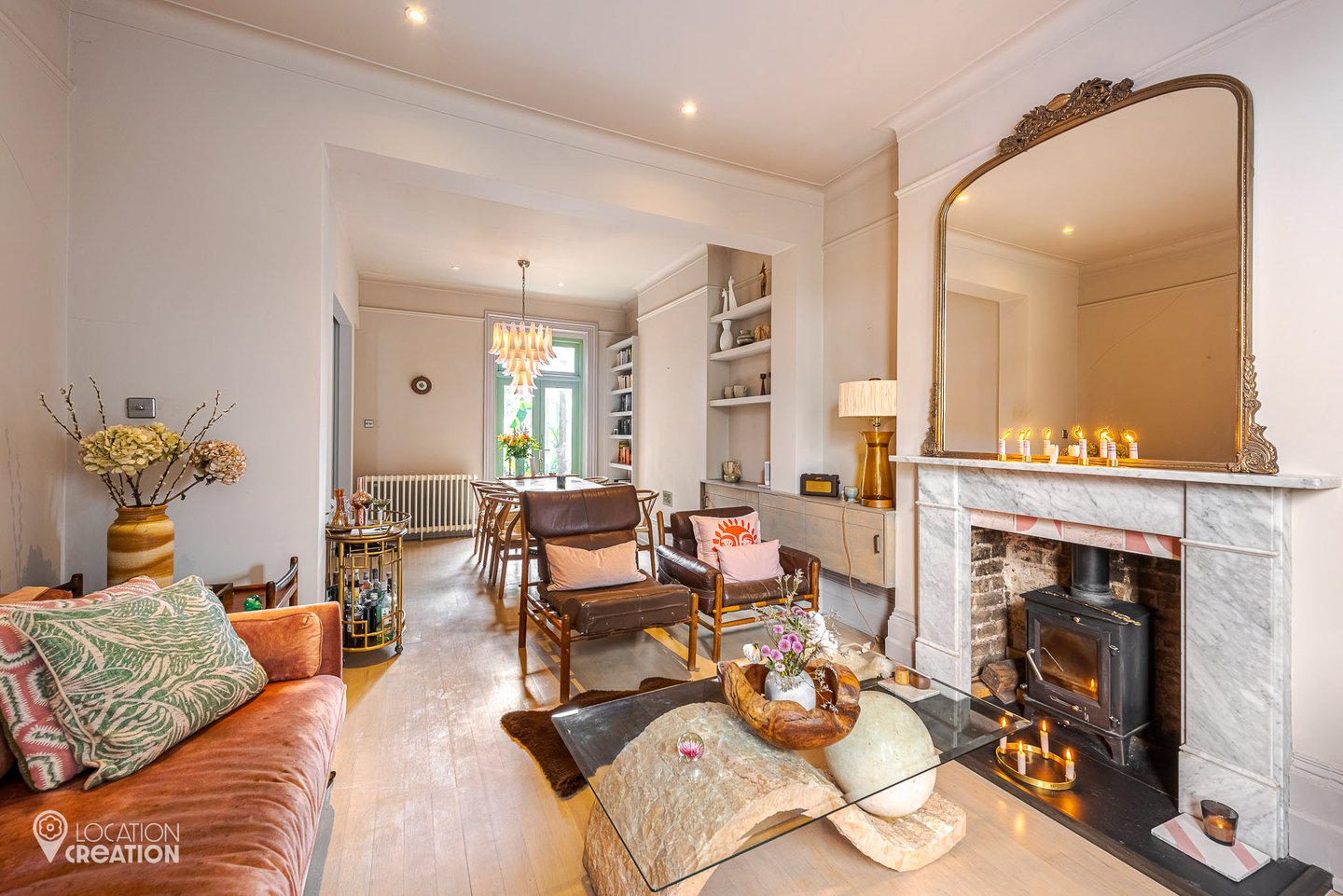 Location Creation Lyndhurst Grove Dining And Sitting Room