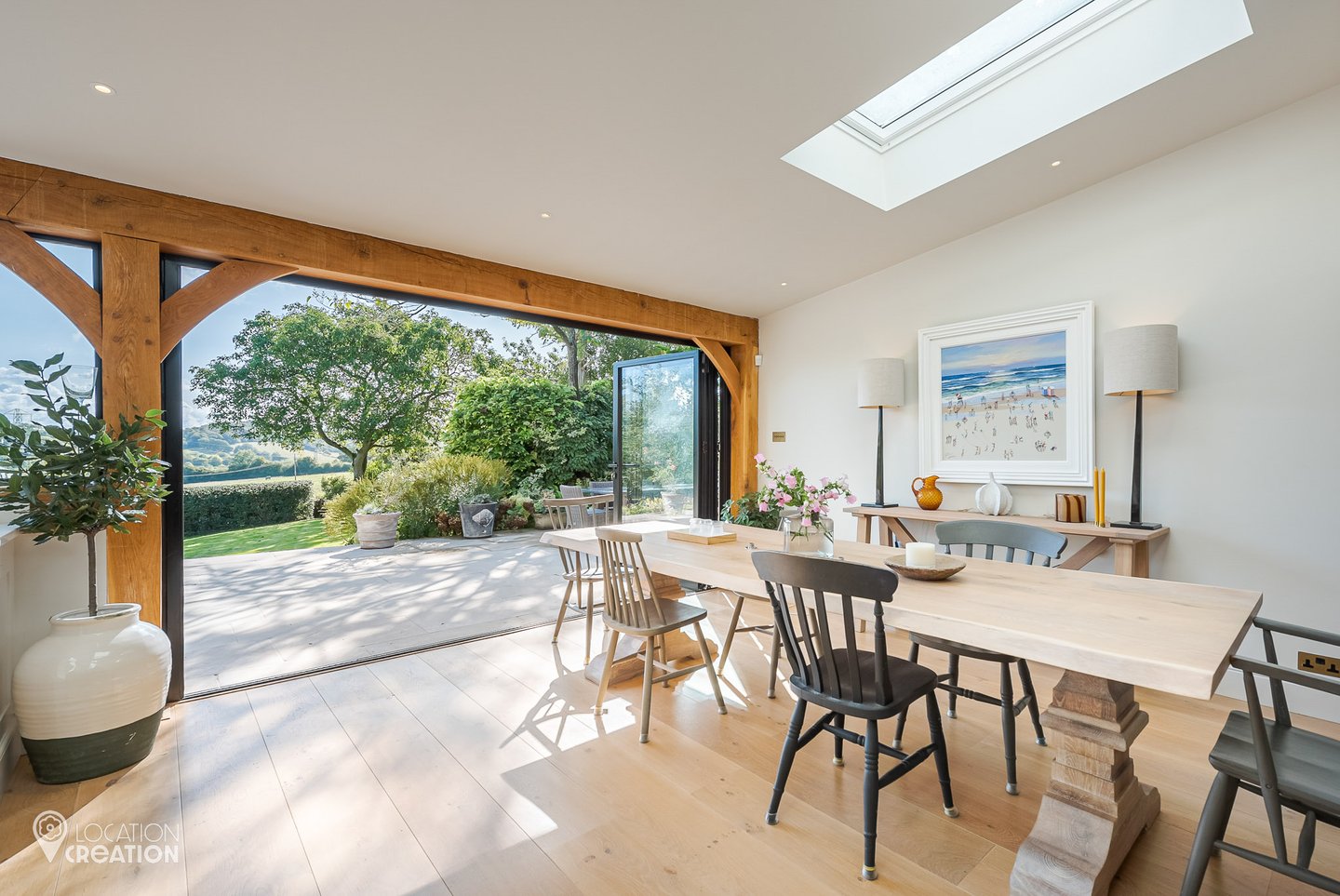 Location Creation The Chalet Dining Table