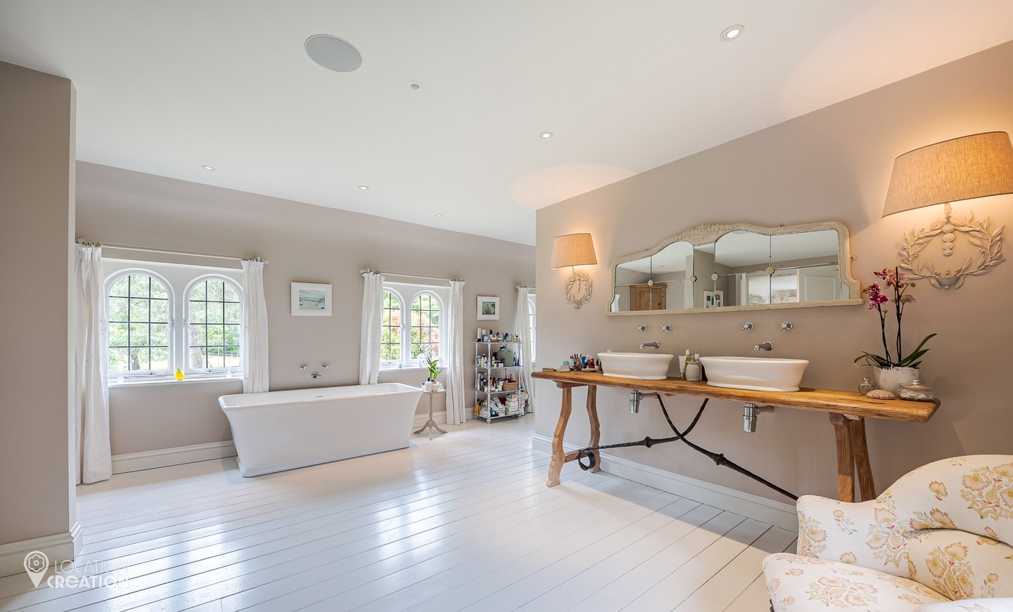 Location Creation Jacobean Manor Bathroom