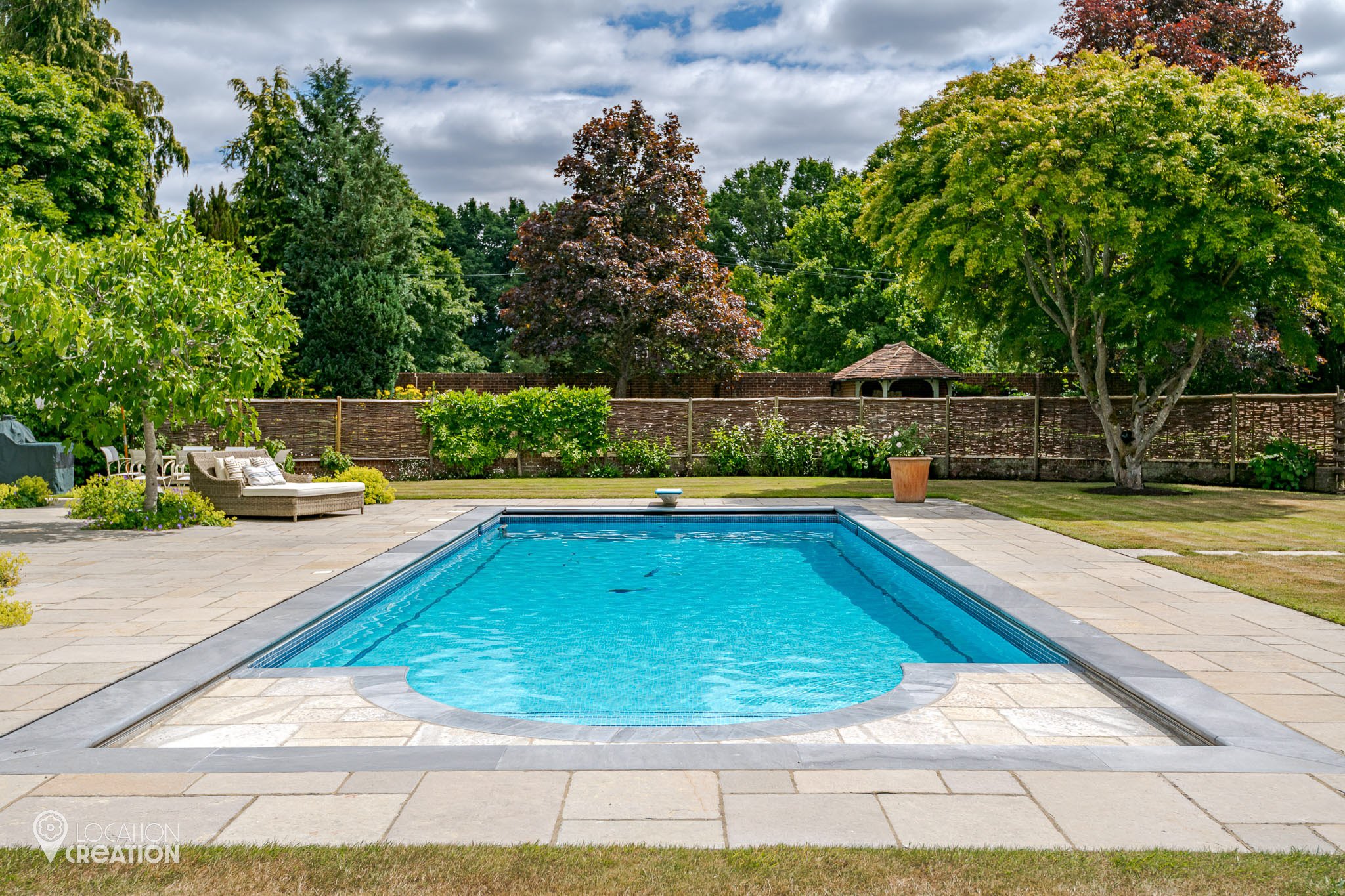 Location Creation Jacobean Manor Swimming Pool