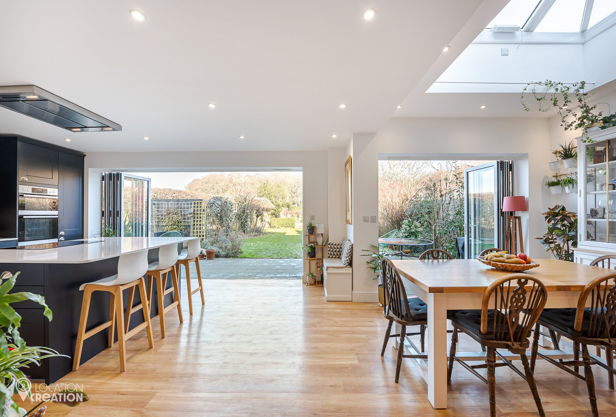Location Creation The Old Police House Open Plan Living