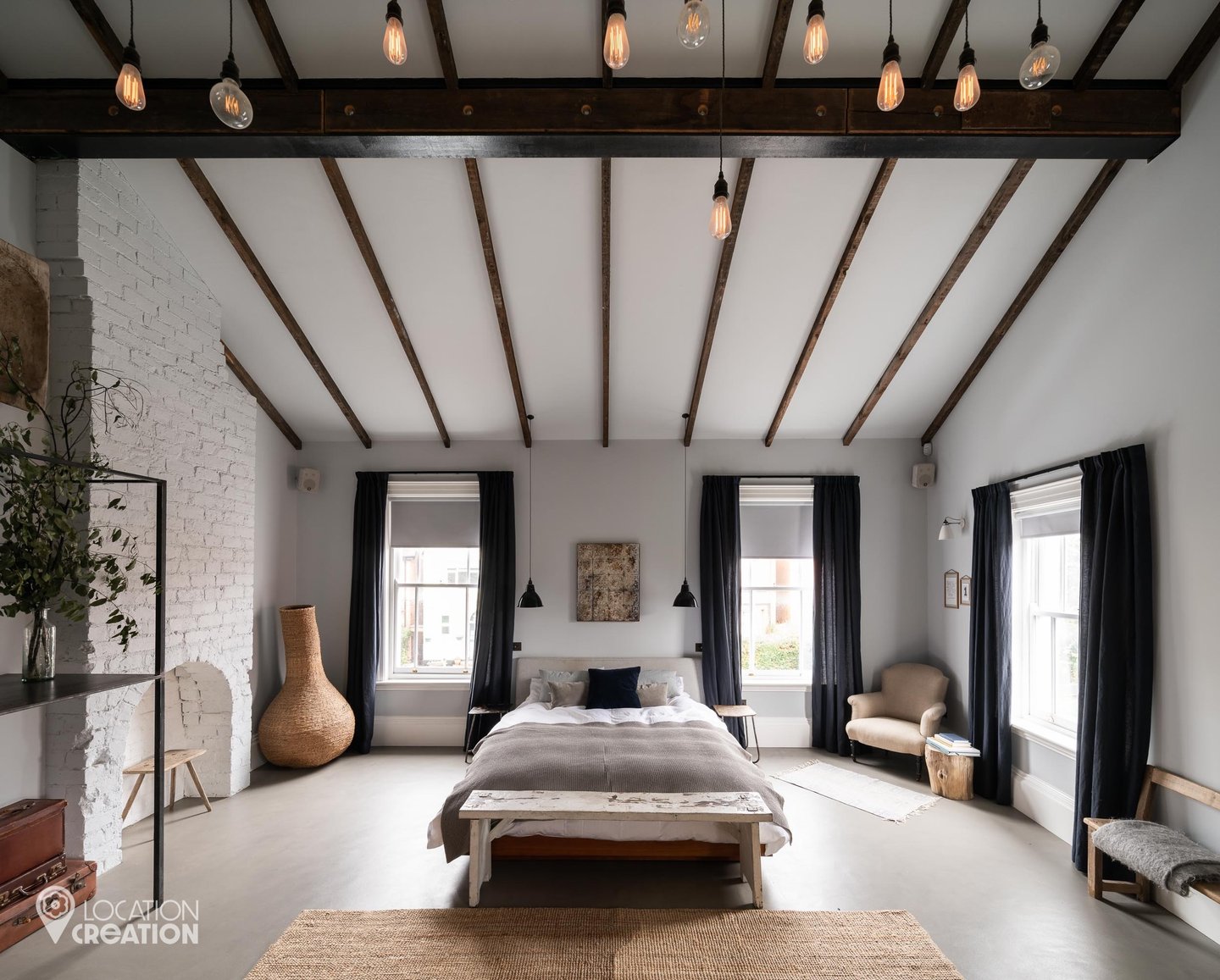 Location Creation The Coach House Birmingham Master Bedroom