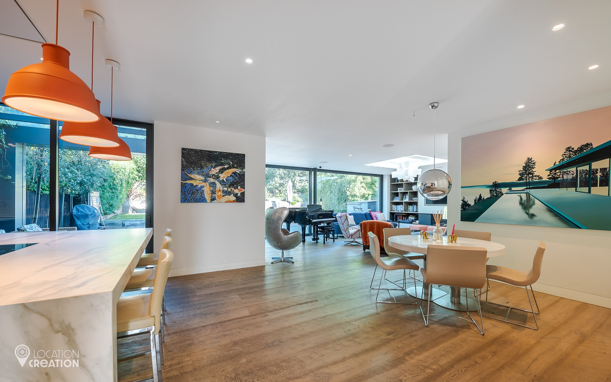 Location Creation Burcote Dining And Island