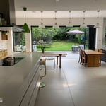 Location Creation Lime And Pink Kitchen