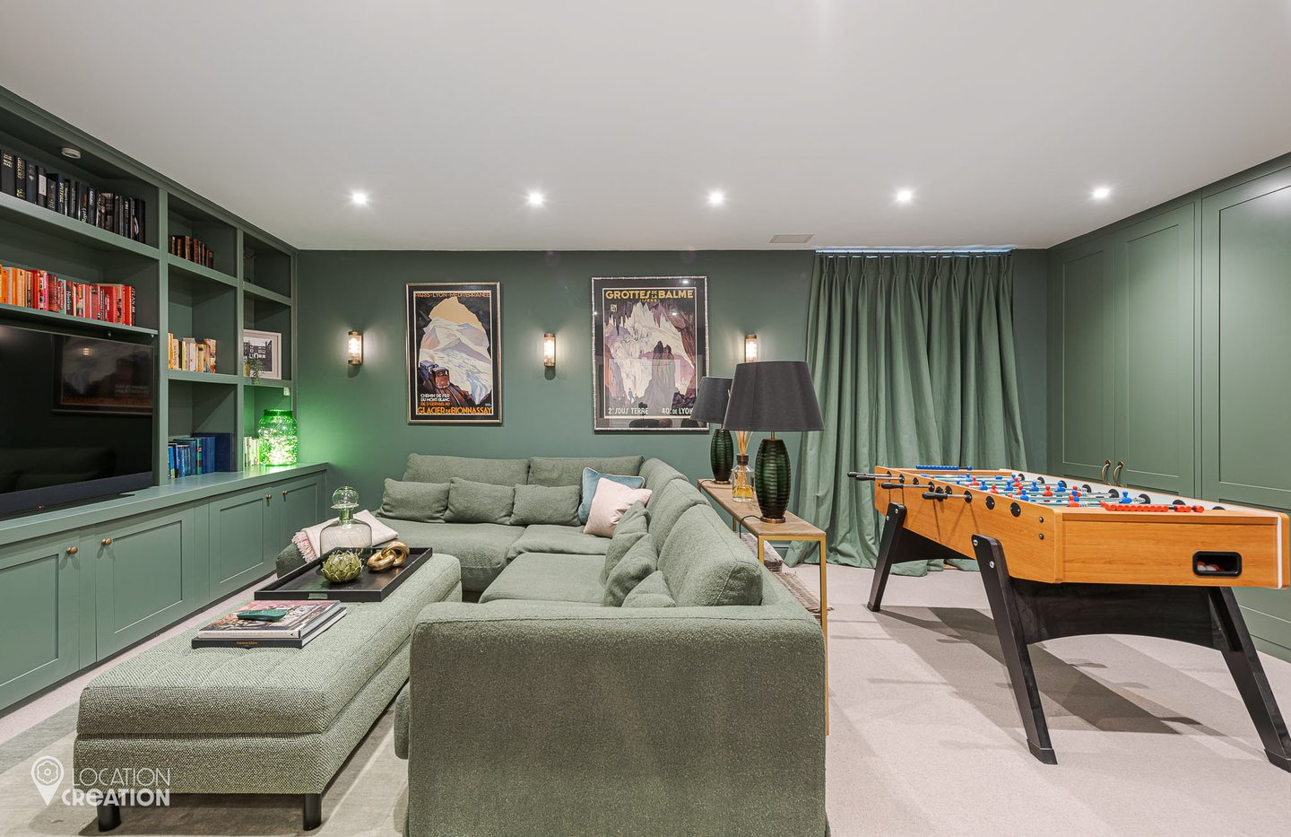 Location Creation Larkhall Rise Tv Room