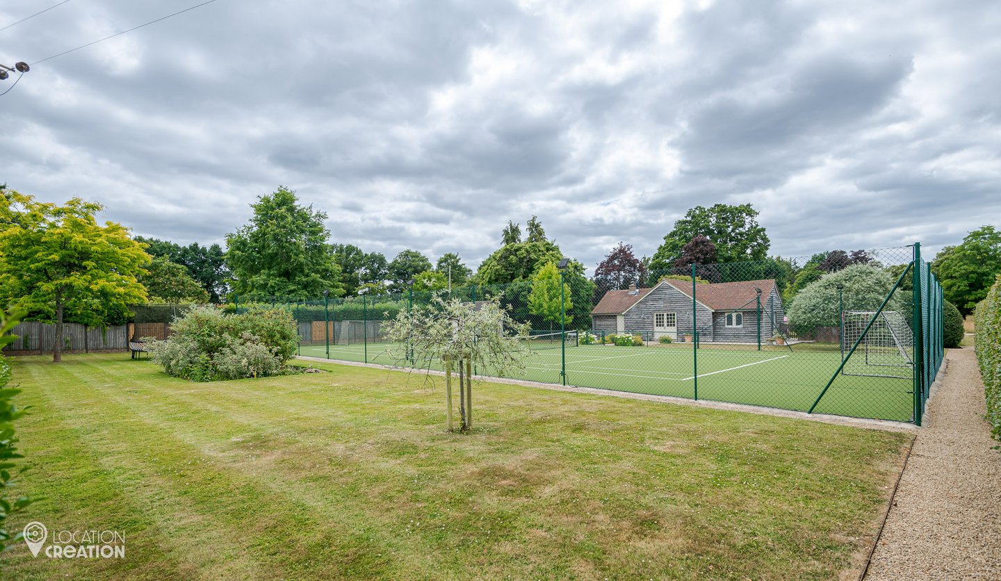Location Creation Jacobean Manor Tennis Court