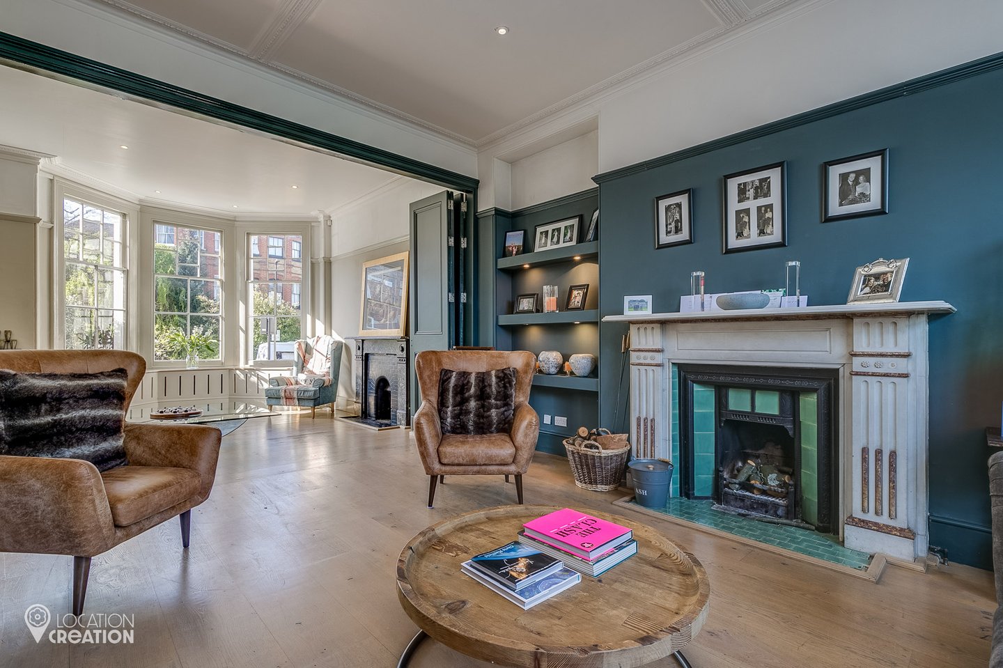 Location Creation Telford Park Sitting Room