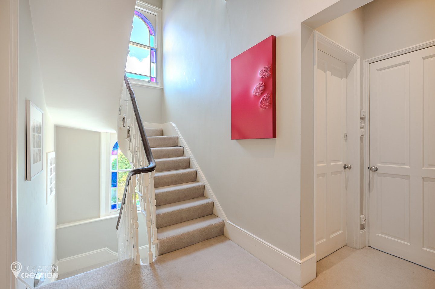 Location Creation Bentley House Stairs