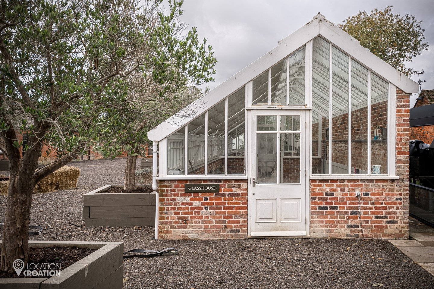 Location Creation The Walled GardenThe Glass House Entrance