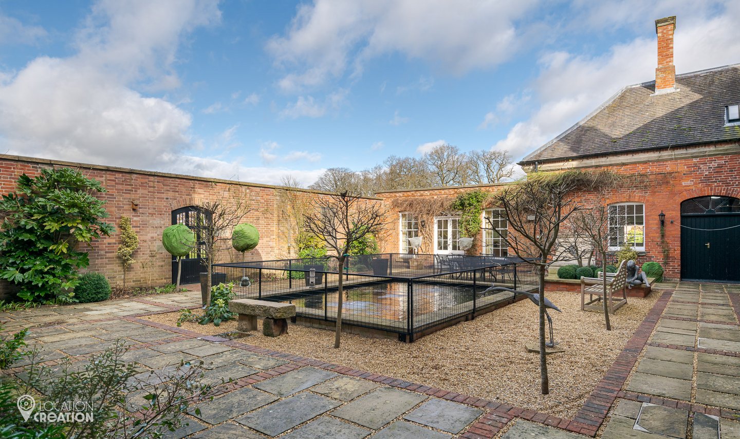 Location Creation Ravenstone Hall Garden