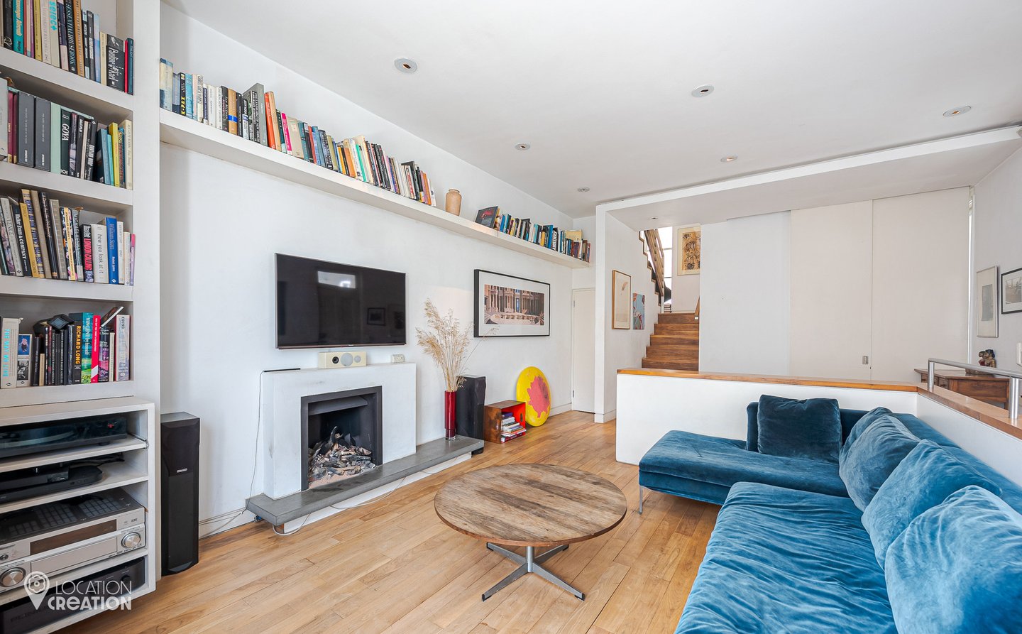 Location Creation Lamont House Sitting Room