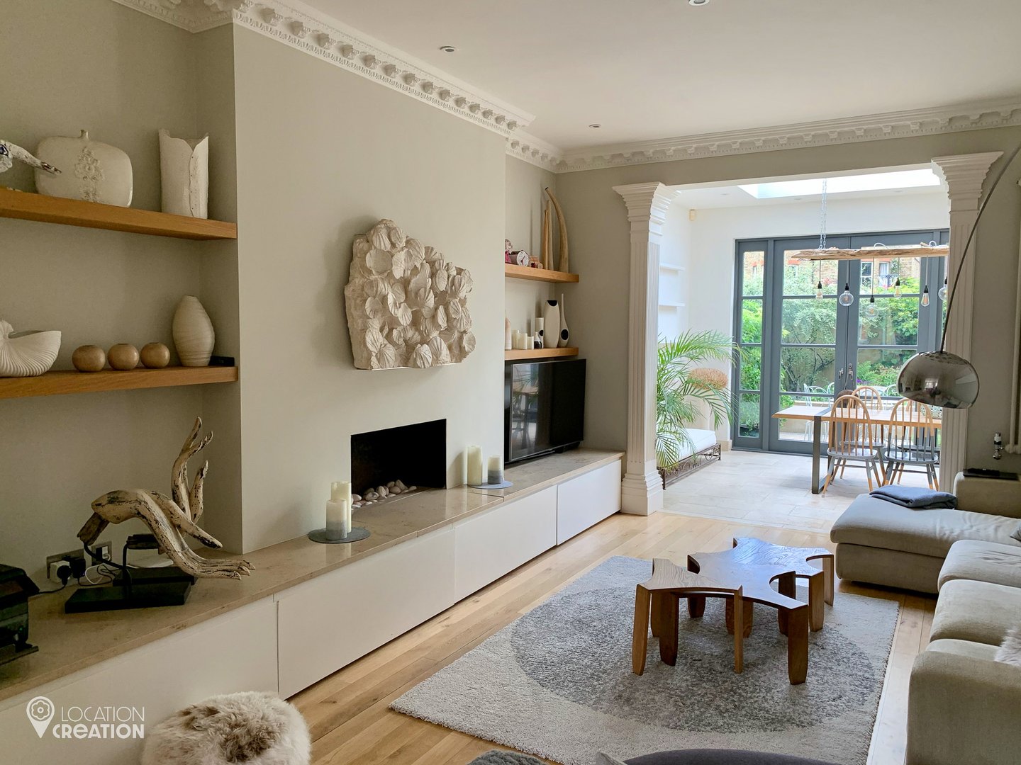 Location Creation Kirkstall House Sitting Room