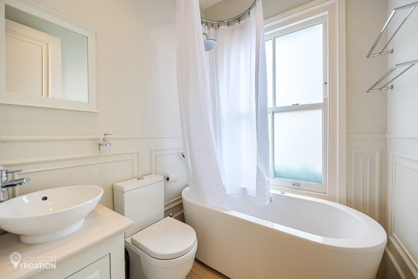 Location Creation Macaulay Road Bathroom