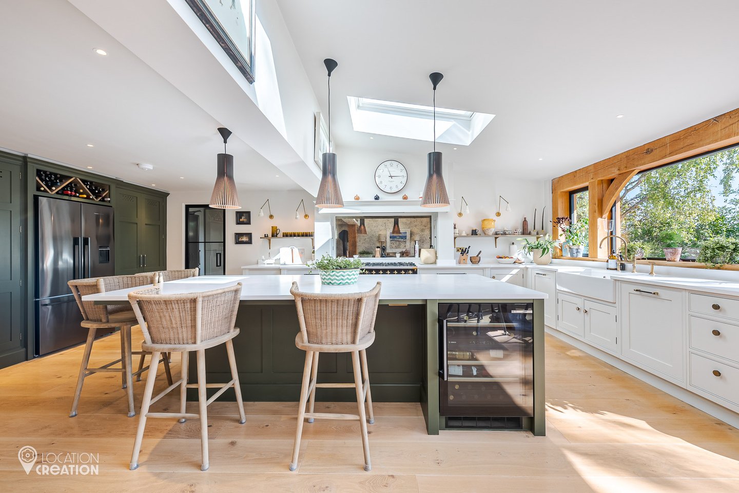 Location Creation The Chalet Kitchen